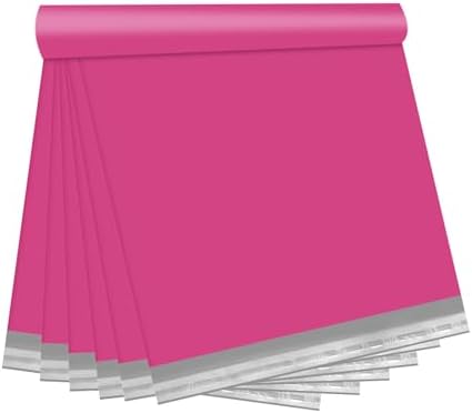 Pink Shipping Bags, Self-Seal Poly Mailers 10x13 Inch, 200 Pack by Unknown