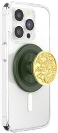 PopSockets Phone Grip for MagSafe, Magnetic Holder- Enamel Dragon by PopSockets
