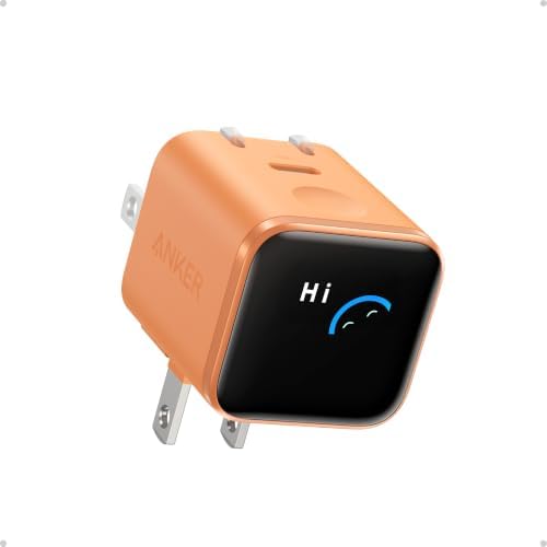 Anker Nano Smart Display Charger, 45W Max USB C Charger for iPhone 18 Pro by Anker