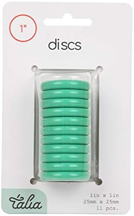 Talia Discbound Notebook - Discs (Celestial Turquoise, 1inch) by Talia