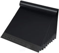 Fuxury Poly Mailers 12x15.5" 200 Pack,Shipping Bags For Clothing,Black by Fuxury