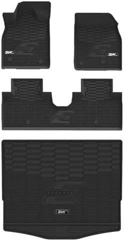 3W Floor Mats & Cargo Liner for Ford Mustang Mach E 2021-2026 Trunk Base Upper Only by 3W