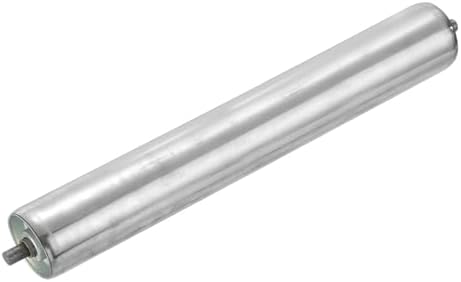 MECCANIXITY Stainless Steel Conveyor Roller 3" Diameter 20" Length Gravity Transmission Replacement Part Galvanized End (Silver) by MECCANIXITY
