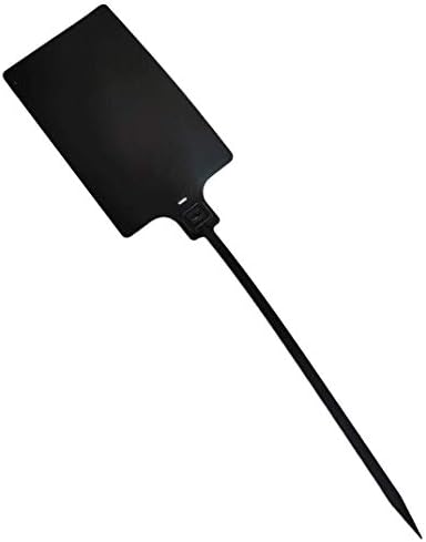 Plastic Seals Shipping Tags Logistics Use Big Sign Tie Large Label Tie, 255mm Total Length, Package of 100pcs (Black) - Image 2