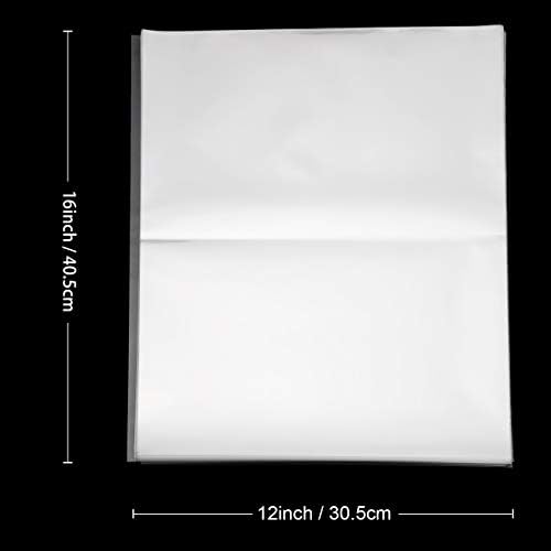 50pcs 12X16 inch Clear Cellophane Bags Gift Wrap Treat Party Favors Bags - Image 4