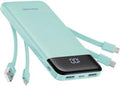 charmast 10000mAh Power Bank Portable Charger with 4 Built-in Cables by charmast