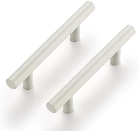 Ravinte Cabinet Handles,5" Length,3" Hole Center,White,40 Pack by Ravinte