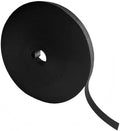 3/4 Inch x 50ft Black Hook and Loop Wrap Roll Tape Bundling Ties Fasten to Themselves|Reusable Multi-Purpose Cable Ties Double Sided Self-Gripping Strips for Home,Garden,Office,Data Center by Unknown