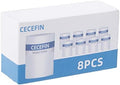 8pcs White Filter Element Replacement for CECEFIN Filtered Faucet Extender by CECEFIN