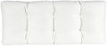 Klear Vu The Gripper Non-Slip Tufted Bench Cushion for Indoor Furniture, Assembled in USA, Entryway Storage, Bay Window, Corner Nook or Piano Seat, 33 Inches, Solid Ivory by KlearVUHomeTextiles