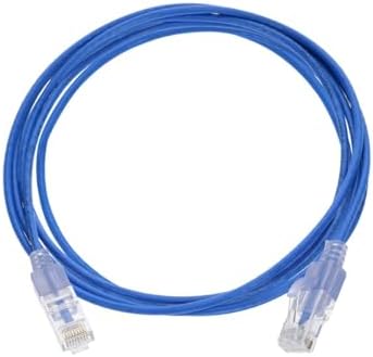 Monoprice Cat6A Ethernet Patch Cable - 10-Pack, Snagless RJ45, 550Mhz, 10G, UTP, Pure Bare Copper Wire, 30AWG, 5 Feet, 10-Color - SlimRun Series - Image 4