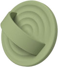 Magnetic Phone Grip for MagSafe, Silicone Ring Grip, Tea Green by COFFKER