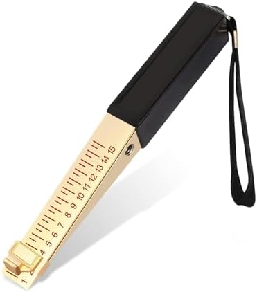 Door Gap Measuring Tool, 1-15mm Fire Door Gap Gauge Checker Tool Engineering Ruler,Vernier Feeler Gauges for House Engineering Inspection Flatness Measuring 0.5mm by Unknown