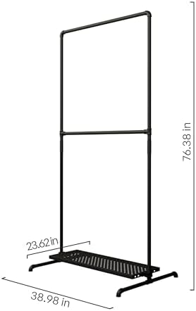 pamo Clothing Rack with Shelves 39" W x 76" H, 170 lbs Load Capacity - Image 2