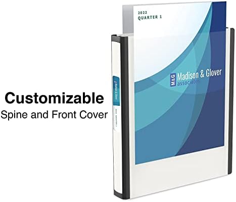 Staples Heavy-Duty 1.5-Inch D-Ring Binder with Pockets & Spine Label - Image 3