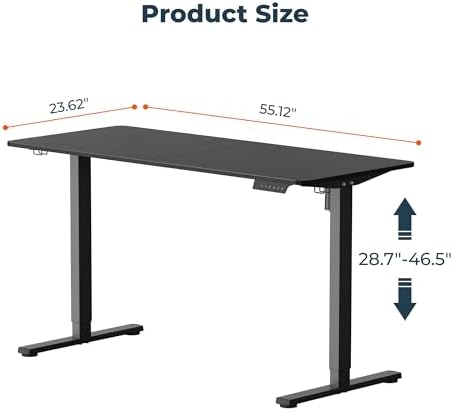 Adjustable Standing Desk for Home Office Computer Workstation - Image 3