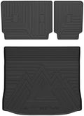 Mixsuper Cargo Liner for Ford Edge 2015-2025, Trunk Mat Backrest Mat for Ford Edge Accessories Cargo Mat Rear Trunk Liner Black by Mixsuper
