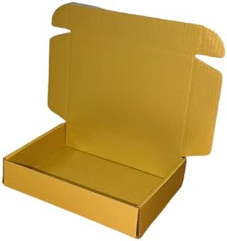 50 Pack 8.5x5.1x1.6 in Gold Shipping Boxes - Image 5