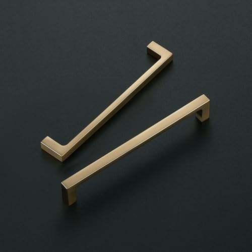 Ravinte Champagne Bronze Kitchen Square Cabinet Handles 6-1/4 Inch 20 Pack - Image 2