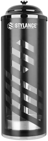 Barber Disinfecting Jar, Acrylic Disinfectant Container with Removable Basket, Disinfectant Acrylic Jar for Manicure & Spa Implements, Combs & Shears, Salon 37 oz (Pack of 2) - Image 7