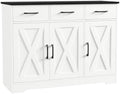 HOSTACK Kitchen Buffet Cabinet with Storage, Sideboard Coffee Bar by HOSTACK