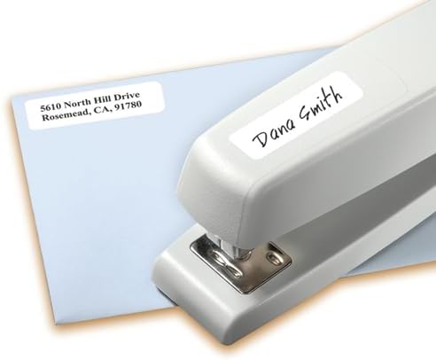 Avery® Self-Adhesive Removable Labels, 0.5 x 1.75 Inches, 840 Per Pack, White Label Stickers (05422) - Image 2