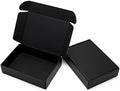 Timirog Black Shipping Boxes 11 1/8 x 8 5/8 x 2" Letter Size 25 Pack - Corrugated Cardboard Mailing Box for Small Business, Literature Mailer Supplies for Packaging Pictures, Books, Clothes, Gifts by Timirog