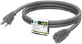 EP 6 FT Outdoor Extension Cord, 16/3 SJTW Heavy Duty Grey, ETL Listed by ENERGYPRO