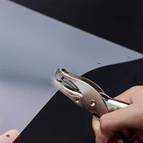 20pcs A4 Binding Covers Plastic DIY Frosted PP Filleted Corner 0.4mm Thick No Hole 8.5x11.8" Cover for Binder Discbound Planner Notebook (A4 8.5x11.8") - Image 4