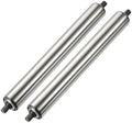 YOKIVE 2 Pcs Conveyor Roller, Stainless Steel Roller Replacement | Smooth Movement, Great for Factories, Warehouses Use(Silver, 1.5 Inch Dia, 16 Inch Length) by YOKIVE