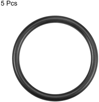 uxcell 5pcs 43x35x4mm Nitrile Rubber O-Rings Metric Sealing Gasket - Image 2