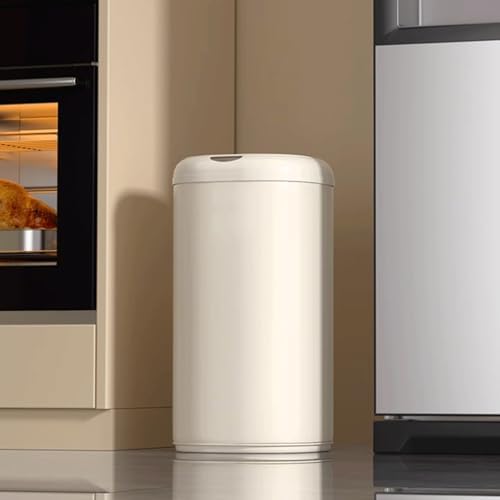 Smart Sensor Trash Can for Home with High Value Design Ideal for Kitchen Living Room and Bathroom Touchless Garbage Bin (White) - Image 4