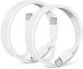 240W USB C to USB C Cable 2-Pack 6.6FT,Type C Fast Charging Cable for iPhone Air 17 16e 16 15 Pro Plus Pro Max，for Galaxy S25/S24, for iPad Pro/Air/mini, for MacBook Pro/Air and More by JERMASAL