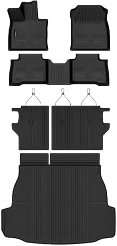AUXKO Floor Mats Cargo Mat with Backrest Mat for 2026 Toyota RAV4 Hybrid - Image 2