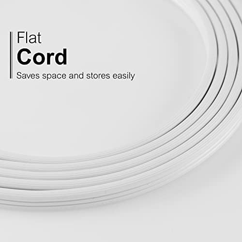 GE 3-Outlet Flat Extension Cord 3 Ft Grounded Extension Cord - Image 3