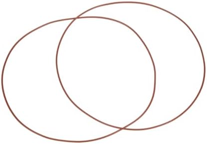 2pcs Fluorine Rubber O-Rings 180x176x2mm Metric FKM Sealing Gasket by Unknown