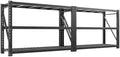 REIBII 8250LBS 2PCS Heavy Duty Garage Shelving,Industrial Metal Shelves by REIBII