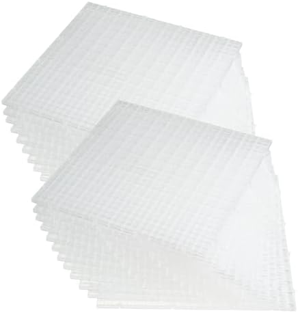 24 Pcs Aquarium Fish Tank Divider Plastic Egg Crate Filter Bottom by ALEGIAquarium