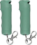 SABRE Pepper Spray with Fast Flip-Top Safety & Snap‑Clip Keychain for Self Defense - Maximum Police Strength OC with UV Marking Dye, 10‑Sec. Spray, 14-ft Range, Finger Grip, Made in USA, 0.54 fl oz by Unknown