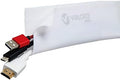 VELCRO Brand Cord Hider Wire Covers For Wall, Desk, 3-Ft Cut to Length, Mountable Cable Sleeve with Removable Adhesive. Organize Messy Cables Behind TV or Electronics, White VEL-30800-USA by VELCROBrand