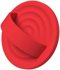 Magnetic Phone Grip for MagSafe, Silicone Ring Grip, Red by COFFKER