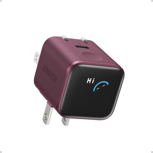 Anker Nano Smart Display Charger, 45W Max USB C Charger for iPhone 18 Pro by Anker