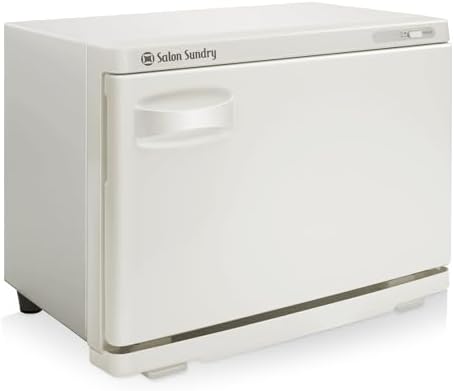 Salon Sundry Professional High Capacity Hot Towel Warmer Cabinet - Facial Spa and Salon Equipment - White by SalonSundry