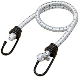 Kotap VBC-32WHT Heavy Duty Durable Multi-Use Bungee Cords with Hooks, 32-Inch, White (10-Pack) - Image 3