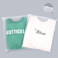 14x16 Inch Plastic Bags for Clothes Frosted Bags 50Pcs No Vent Holes by Motomy