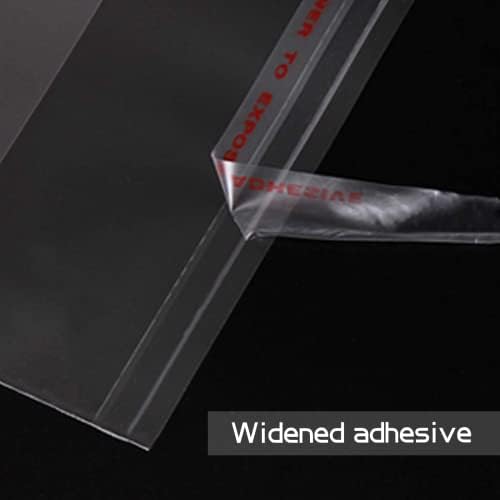 5x7 Inch 240Pcs Self Sealing Clear Cellophane Bags, Adhesive Cookie Treat Bag for DIY, Small Products, Food, and Gift Packaging (Pack of 3) - Image 3