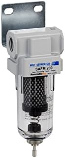 PneumaticPlus SAFM200-N02B Coalescing Filter 1/4" NPT, 0.1 Micron by PneumaticPlus