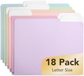Mr. Pen- File Folders, 18 Pack, Morandi Colors, 1/3-Cut Tab by MrPen