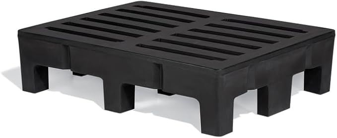 PolyMight Heavy-Duty Plastic Poly Dunnage Rack by SturdyEssentials