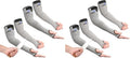 OriStout Cut Resistant Farmer Sleeves with Tumb Hole, Grey, 2 Pairs (Pack of 2) by OriStout